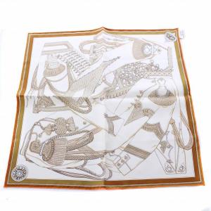 プチカレ40 ZOUAVES ET DRAGONS ズアヴとドラゴン スカーフ ブラウン 