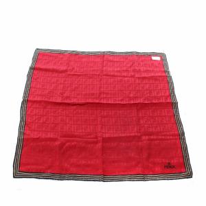 スカーフ ストール ハンカチ ズッカ柄 レッド