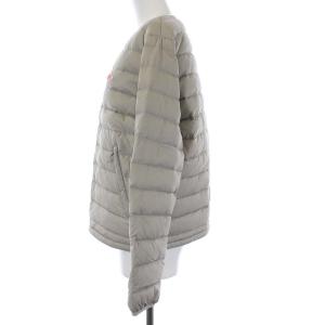DANTON 19AW インナーダウンジャケット 36 グレージュ