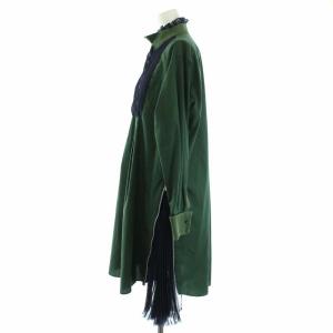 sacai 17AW シャツワンピース プリーツ 1 グリーン