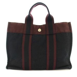 HERMES フールトゥ PM トートバッグ ブラック