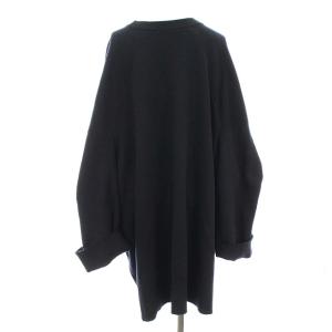 ENFOLD 22SS MODERN ニット ビッグシルエット 変形 38 ネイビー