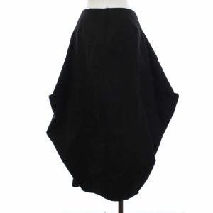 ENFOLD 21SS N/CグログランタックデフォルメSKIRT 38 ブラック