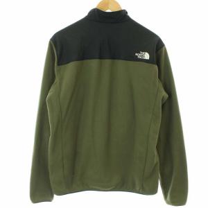 THE NORTH FACE Mountain Versa Micro Jacket フリースジャケット ジップアップ カーキ