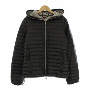ダウンジャケット ナイロン 軽量 42 M チャコールグレー タグ付き