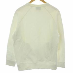 Acne Studios スウェット トレーナー クルーネック 長袖 裏起毛 ホワイト