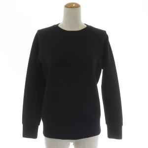 テックエアースウェットクルー スウェット トレーナー クルーネック 長袖 ロゴ S ブラック