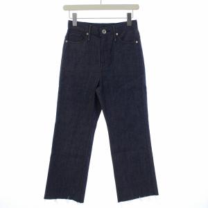 THE TAYLOR デニムパンツ ダメージ加工 ジップフライ ストレート 23 ネイビー