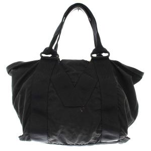 MARC JACOBS トートバッグ ナイロン ロゴ ブラック