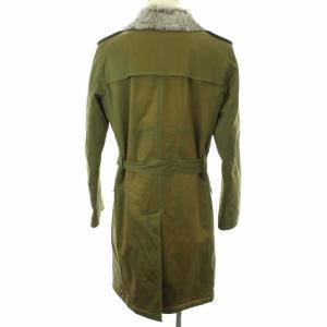 junhashimoto TRENCH+RABBIT FUR トレンチコート 4 カーキ
