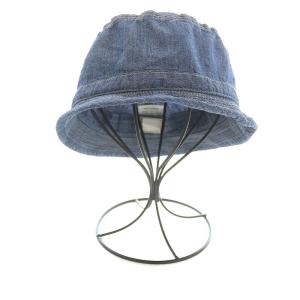 SUGAR CANE ブルーシャンブレーポークパイハット 7.5 ブルー