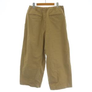 NEEDLES H.D.PANT MILITARY ヒザデルパンツ コットン S ベージュ