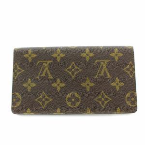 LOUIS VUITTON 80s 長財布 財布 札入れ 二つ折り モノグラム ブラウン 廃盤
