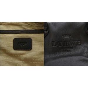 LOEWE ヘリテージ ハンドバッグ ブラウン