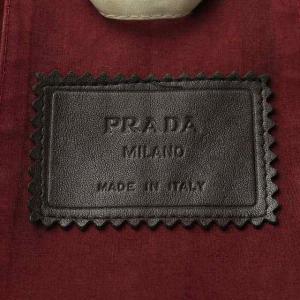 PRADA ステンカラーコート アウター ロング L ベージュ