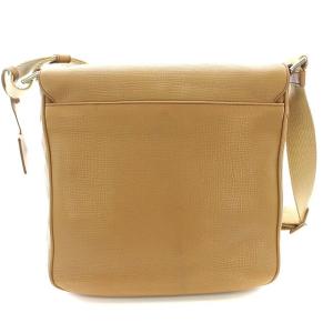 BALLY ショルダーバッグ レザー ベージュ