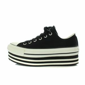 CONVERSE ALL STAR CHUNKYLINE キャンバススニーカー 5.5 ブラック