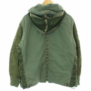 DIESEL W-DUFF JACKET 中綿ジャケット 裏地キルティング S カーキ