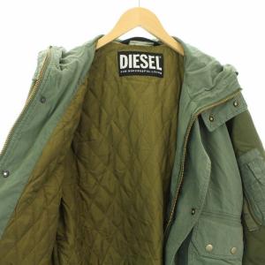 DIESEL W-DUFF JACKET 中綿ジャケット 裏地キルティング S カーキ