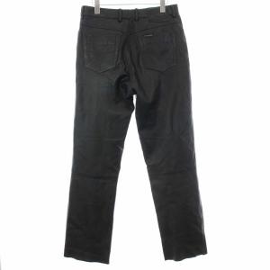 HARLEY DAVIDSON レザー パンツ バイクウェア バイカー ロング 32 M 黒 ブラック