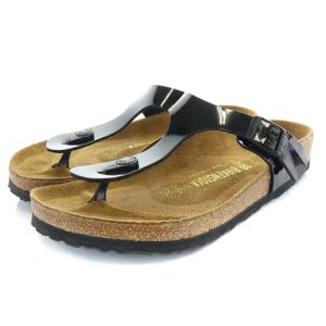 BIRKENSTOCK Gizeh パテントサンダル 24.5cm ブラック