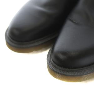 Dr.Martens チェルシーブーツ ショート サイドゴア スムースレザー UK8 26.5cm ブラック