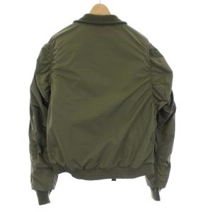 HOUSTON G-8 フライトジャケット ミリタリー 中綿 38 カーキ タグ付き