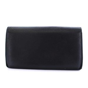 CHANEL 00年代 ココマーク 二つ折り 長財布 レザー ブラック 6番代