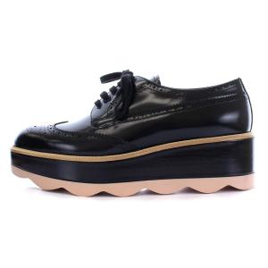 PRADA ウイングチップ オックスフォードシューズ ドレスシューズ レースアップ 厚底 ポインテッドトゥ 41 28.0cm 大きいサイズ