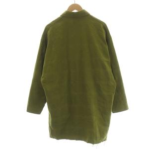 sulvam 18AW cover all jacket カットオフ S カーキ