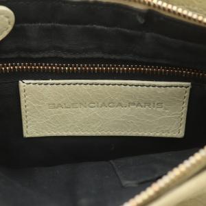 BALENCIAGA 237203 ジャイアントヒップ ショルダーバッグ レザー ベージュ