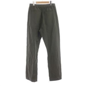 MARGARET HOWELL 21SS イージーパンツ テーパードパンツ ウール 2 M カーキ
