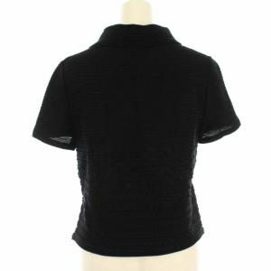 CHANEL P49325K06226 14年製 ハイネックニット 38 黒