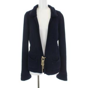 2011年製 カーディガン ジャケット ココマーク M ネイビー P40706K02995