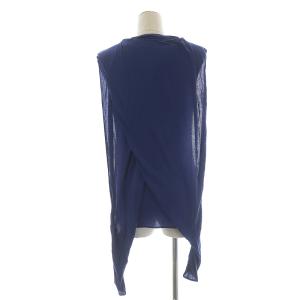 Martin Margiela 1 11SS ここのえ期 変形 カットソー ノースリーブ 袖 M ブルー