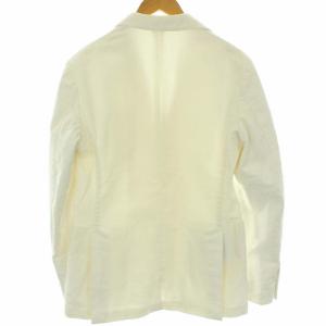 Gabriele Pasini テーラードジャケット シングル 3B サイドベンツ 48 ホワイト