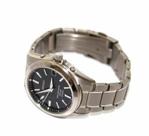SEIKO SPIRIT SOLAR TITANIUM 3針 シルバー 7B52-0AK0