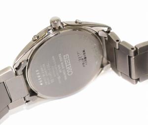 SEIKO SPIRIT SOLAR TITANIUM 3針 シルバー 7B52-0AK0