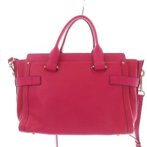 COACH スワッガー キャリーオール ハンドバッグ ショルダーバッグ 2way レザー ピンク 34408