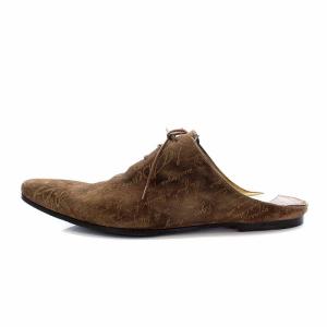 Berluti カリグラフィ スエード スリッパローファー ビブラムソール 27.5cm 茶