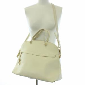 FURLA PIPER ハンドバッグ トートバッグ ショルダーバッグ 2way レザー ホワイト