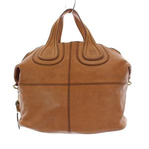 GIVENCHY ナイチンゲール ハンドバッグ ワンショルダーバッグ 2way レザー ブラウン