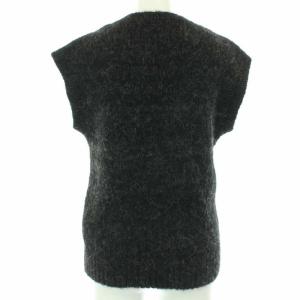 AURALEE 20AW ALPACA WOOL SUPER LIGHT KNIT VEST 1 ブラック