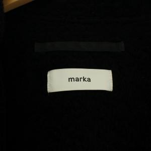 marka 18AW DECK PARKA ミリタリーコート フード ジップアップ 裏地ボア 2 ブラック