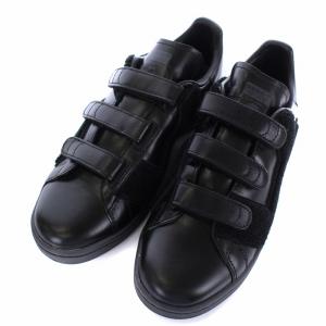 RAF SIMONS STANSMITH COMFORT BADGE スニーカー 25cm ブラック