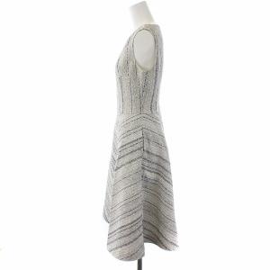 René 18SS TISSUE社 ノースリーブワンピース 34 ブラック