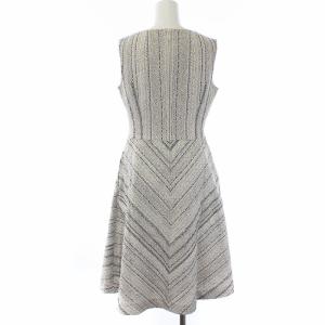 René 18SS TISSUE社 ノースリーブワンピース 34 ブラック