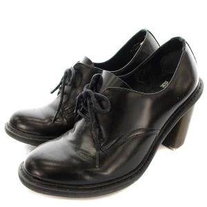 JINELLE ブーティ 3ホール レザー ブーツ UK5 ブラック