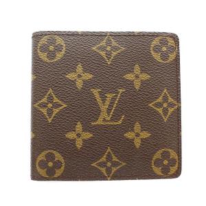 LOUIS VUITTON M61675 ポルトフォイユ マルコ モノグラム 財布 二つ折り   ブラウン