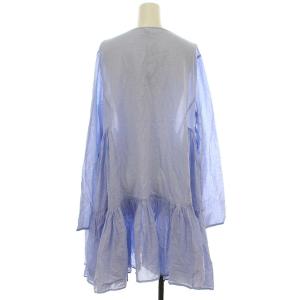 Merlette MARTEL フロントオープンドレス XS ライトブルー